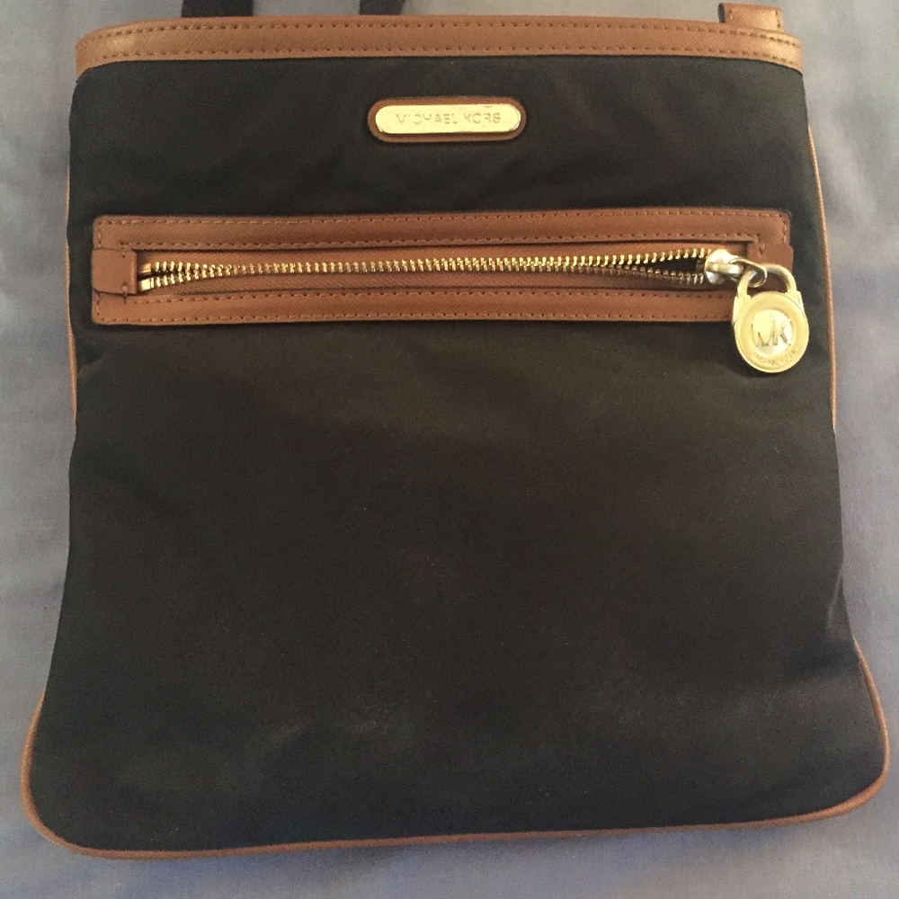 Black Nylon Michael Kors Crossbody Bag